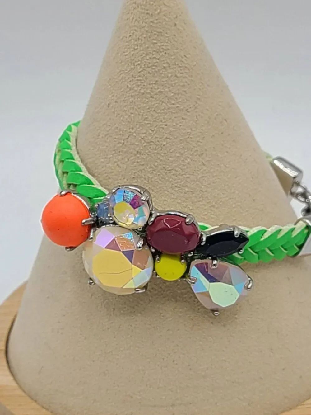 J Crew Small Multi Color Fiesta Rope Bracelet - Picture 8 of 8